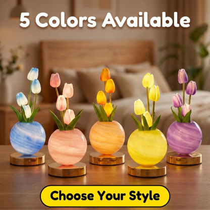 Lámpara Tulipanes