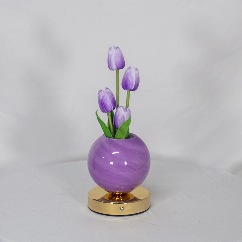 Lámpara Tulipanes