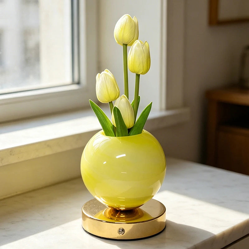 Lámpara Tulipanes